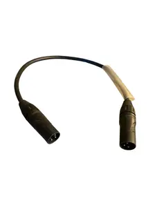DMX Cable Converter  0,5m 3-Pin Male-Mal