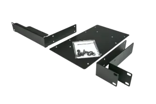 A&H Rack mounting kit for up to 2 GPIO / DX-Hub, half-U or 1
