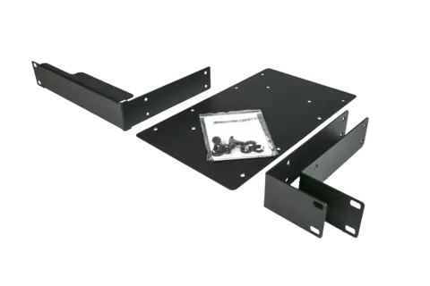 A&H Rack mounting kit for up to 2 GPIO / DX-Hub, half-U or 1