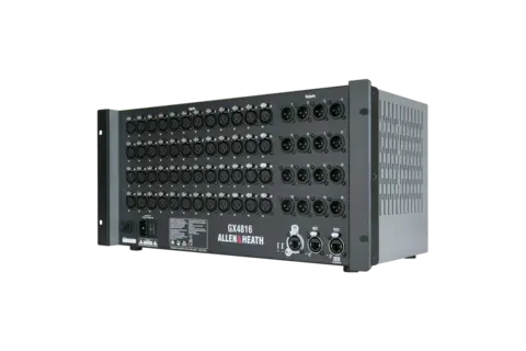 A&H GX4816 AudioRack for dLive or SQ systems; 48 mic/line, 1