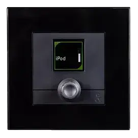 A&H IP1 wallplate ctrlr dLive x rotary encoder, PoE, black