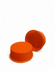 Plastinnsats - Røde Endekopper For rør 48mm (Utvendig)