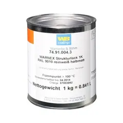 Texture Paint pure white semi-matt 1 kg, RAL 9010