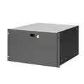 Adam Hall Skuffe 19" 6U lock 19" 6U Rack Drawer with lock | steel