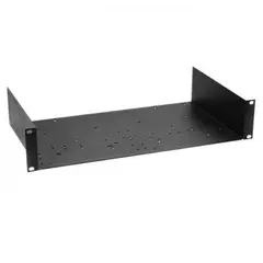 Adam Hall hylle 2U Rack Tray for "non-19" units