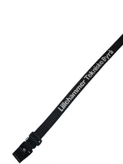 Stropp 500x25mm m/ekstra løkke LTB Sort nylon reim LillehammerTekniske Byrå