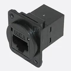 Canford TUK D-Series keystone RJ45 back to back couplet CAT 6