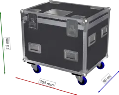 Capro Pro 780x580x584 Samlekasse Flexi 3 Skillevegger