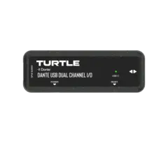 Turtle AV Dante Dual Channel USB-C I/O Adapter