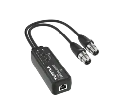 Turtle AV Dante Dual XLR Input Adapter