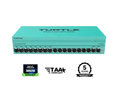Turtle AV Mineola 8x8 Dante Audio Bridge 8x XLR inputs with 48V Phantom Power
