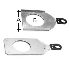 CT S4 JR. “M” (IRIS SLOT) GLASS TEMPLATE Holder