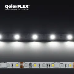 CT QOLORFLEX RGBNW LED STRIP Indoor 12V Tape(5050-12-RGBNW-60-5-20-1)