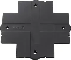 CLS Global Cover plate black XTSF30-2