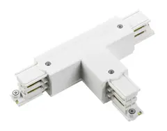 CLS Global 3-phaserail T-connector white ground left XTS36-3