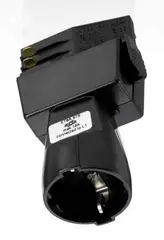 CLS Global 3-phase adapter with Schuko black XTSA67S-2