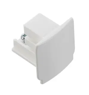 CLS Global 3-phase rail end piece white XTS41-3