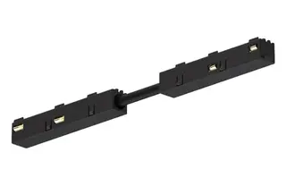 CLS Stucchi multisystem 1-fase rail adjustable corner black