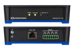 Crestron CEN-IO-RY-104 4 x Rele DIN montert, PoE