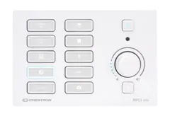 Crestron MPC3-302-W Prosessor 3-serie Bryterpanel Innfelt vegg, PoE, Hvit