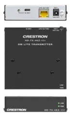 Crestron HD-TX-4KZ-111 DM-Sender 4K60 4:4:4  med USB-C Inngang