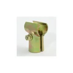 Doughty T24910 Scaffold Fixed Fin Coupl (48mm)  (Colour May Vary Silver To Gold)