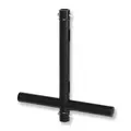 Doughty T45768 500Mm Tee With Through Connector (Black)