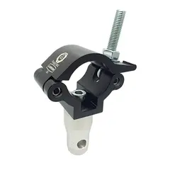 Doughty T45816 Clamp With Half Connector Lightweight (Black)