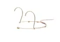 DPA 4066 CORE+ Omni Headset Mic, Beige MicroLock