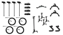 DPA 4099 CORE+ Classic Touring Kit 4 Mics and accessories, Loud SPL