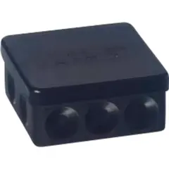 Koblingsboks AP9 Sort IP55 86x86x39