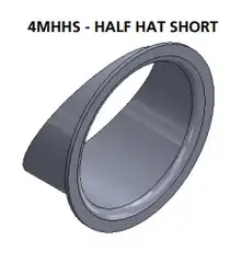 ETC Source Four Mini Half Hat Short Black