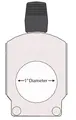 ETC Source Four Mini Gobo Pattern Holder E size (Spare), Black