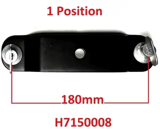 ETC Omega Bracket 180mm One- hole - Halcyon, Sola 1000/2000/3000
