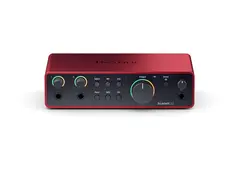 Focusrite Scarlett 2i2 Gen. 4 USB-lydkort, 2 inn/2 ut