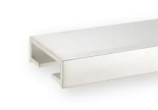 Gelbau Monteringsskinne for klemlist 2m lengder