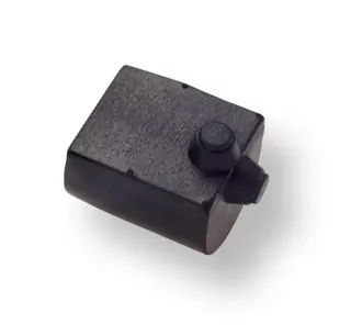 Gelbau Gavelplugg for 21mm NITRIL sort