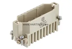 Harting Han D 25 Pos. Male Insert Crimp Size 16A
