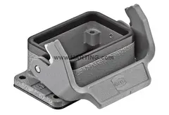 Harting HAN 6B-HBM-SL Bulkhead mounted housing, Size 6B