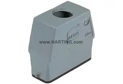 Harting Han 16A Hood Top Entry HC 2 Pegs M