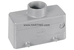Harting Kabelhus Han10B, M25 Top 4 tapper