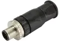 Harting M12-SCREW-8P-ACOD-M-STR Kabelplugg M12-A 8P Male Svart