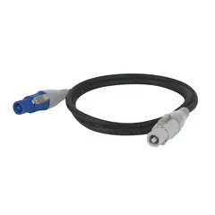 DAP Power Cable Neutrik powerCON M/F 3x 1.5 mm² 1,5m