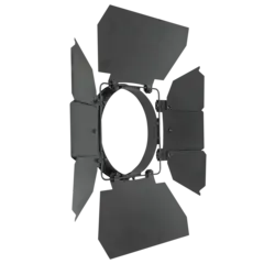 Showtec Barndoor for Performer 2500 Fres Black Eight-leaves Metal Barndoor