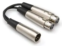 Hosa Y-kab XLRM/2xXLRF