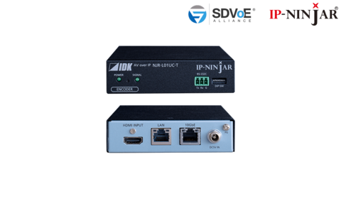 IDK NJR-P01UC-T IP Ninja Sender 4K@60 HDMI Encoder CAT model