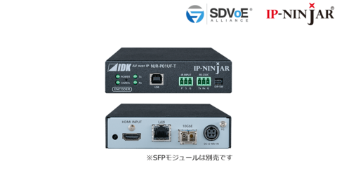 IDK NJR-P01UF-T IP Ninja Sender 4K@60 HDMI Encoder Fiber model