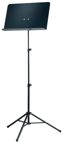 K&M 10068 Notestativ - 2,3 kg Sort
