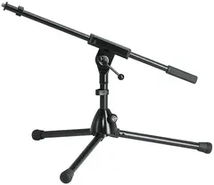 K&M 259B Microphone Stand sort Lite stativ 3 ben teleskop galge