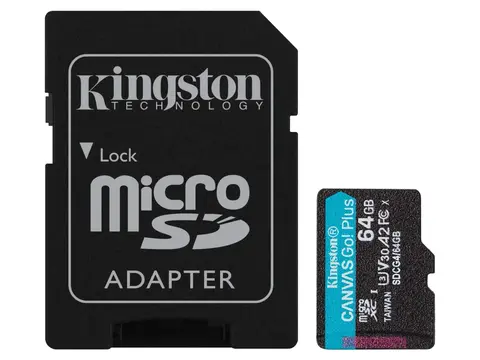 Kingston Canvas Go! Plus microSD 64GB